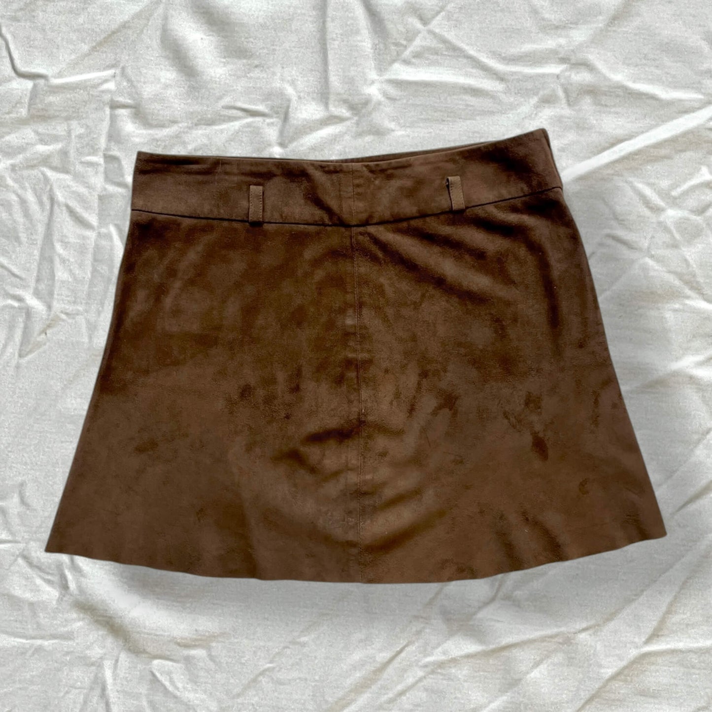 Jupe marron courte