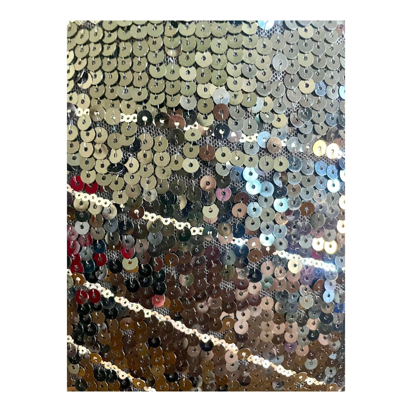 Robe noir à sequins papillons