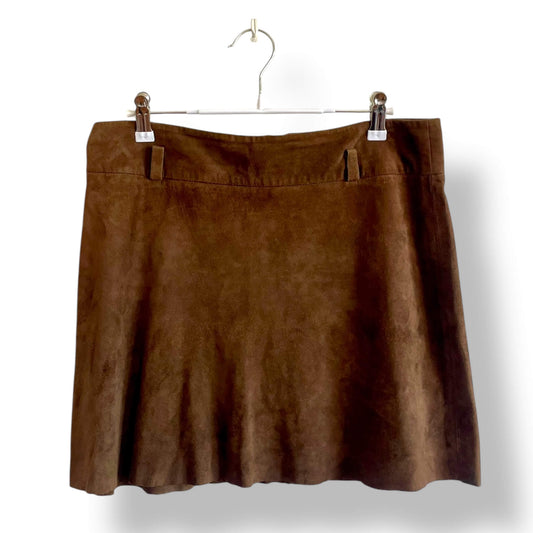 Jupe marron courte