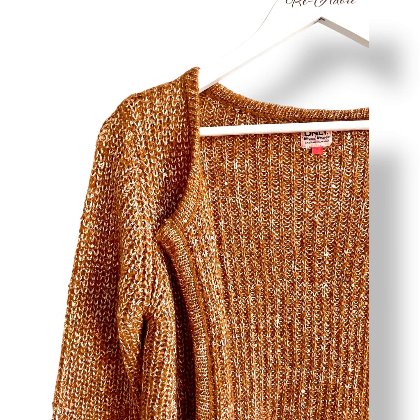 Cardigan avec séquins