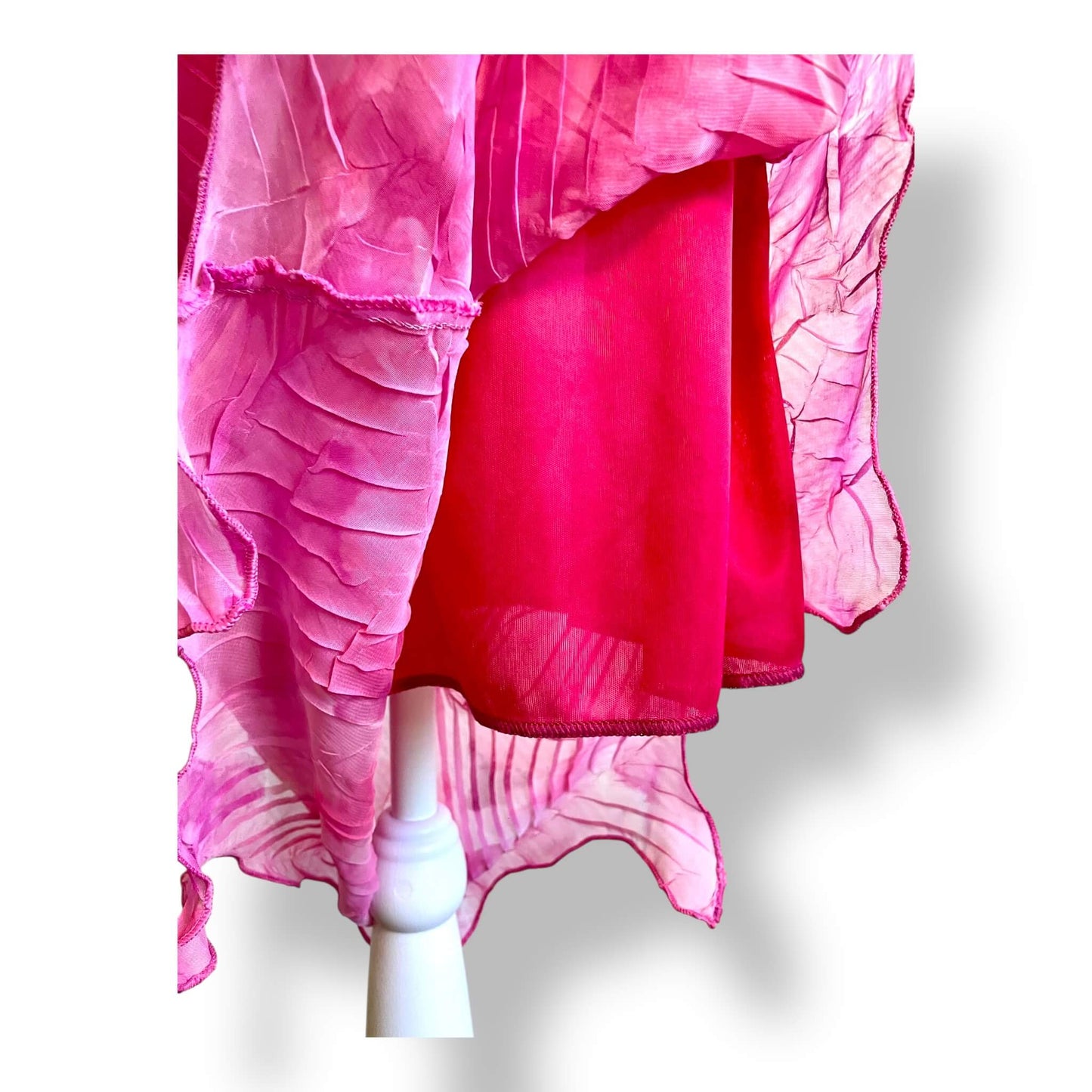 Robe longue rose dos nu