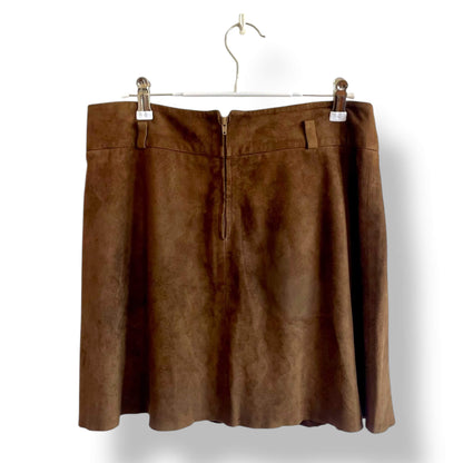 Jupe marron courte