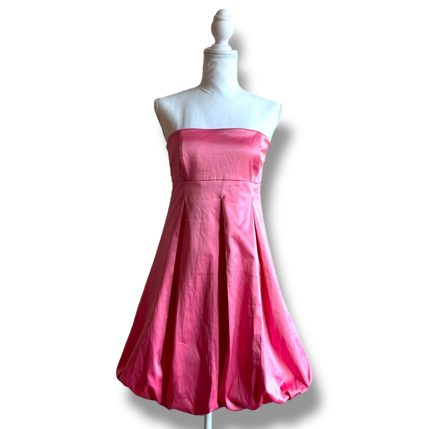 Robe bustier rose