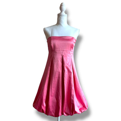 Robe bustier rose