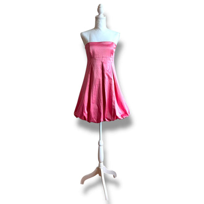 Robe bustier rose